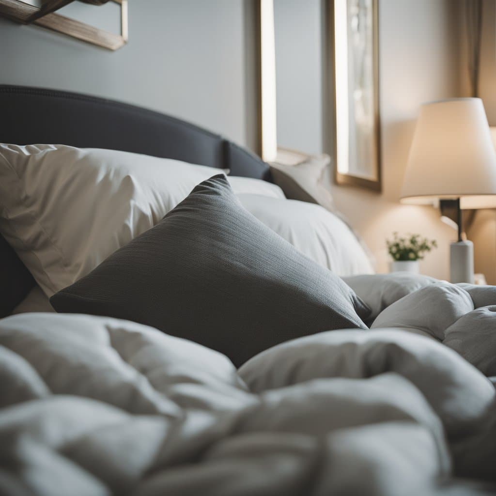 comfortable bed